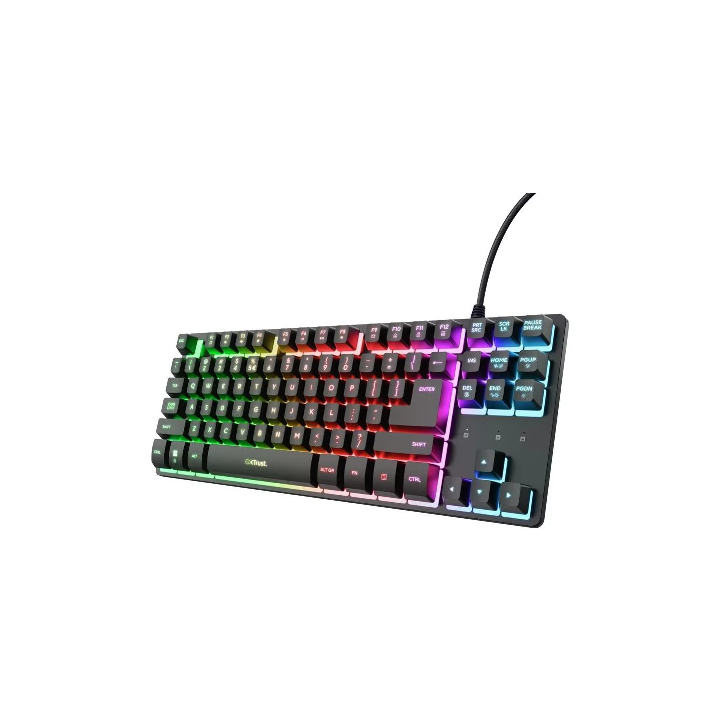 Trust KEYBOARD USB GXT833 THADO TKL/ENG BLACK 25886 TRUST