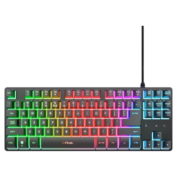 Trust KEYBOARD USB GXT833 THADO TKL/ENG BLACK 25886 TRUST