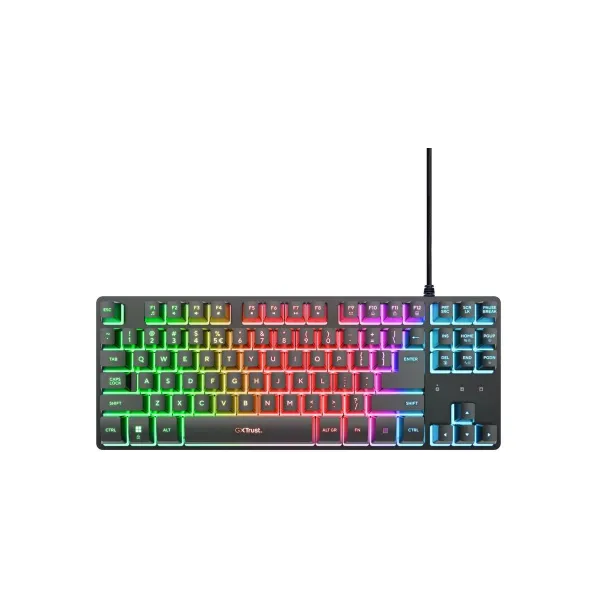 Trust KEYBOARD USB GXT833 THADO TKL/ENG BLACK 25886 TRUST