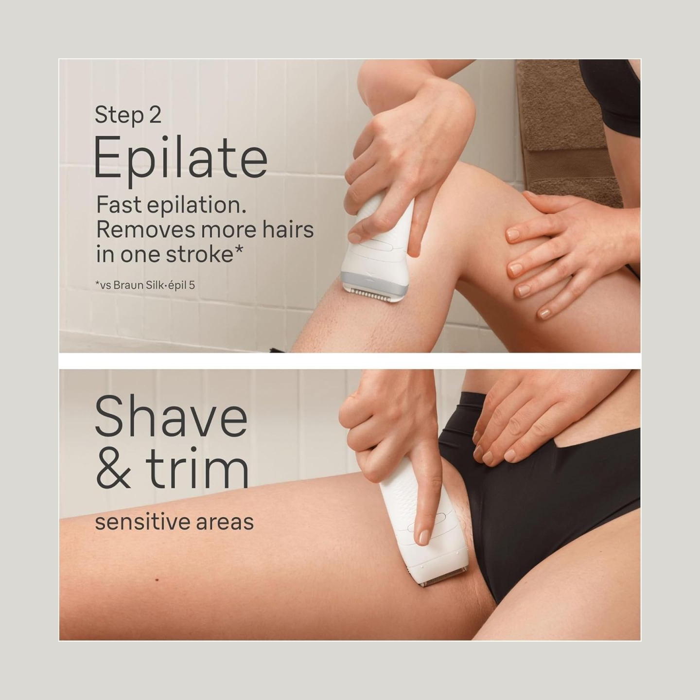 Braun | Epilator | Silk-épil SE7-081 | Operating time (max) 40 min | Number of power levels 1 | Wet & Dry | White