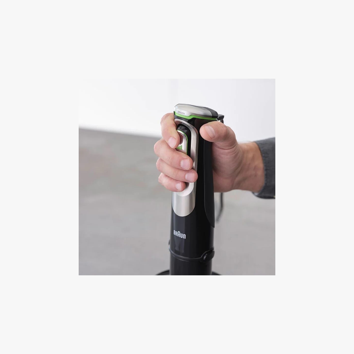 Braun | Hand Blender | MQ9138XI MultiQuick 9 | Hand Blender | 1200 W | Number of speeds 3 | Chopper | Ice crushing | Black/Stain