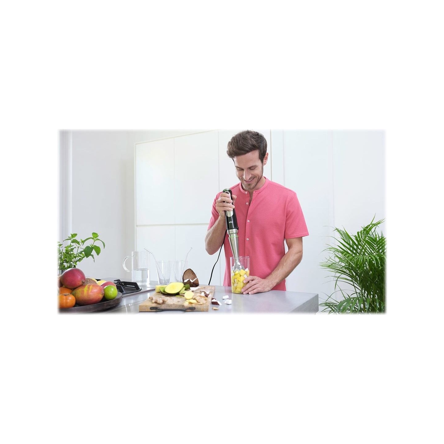 Braun | Hand Blender | MQ9138XI MultiQuick 9 | Hand Blender | 1200 W | Number of speeds 3 | Chopper | Ice crushing | Black/Stain