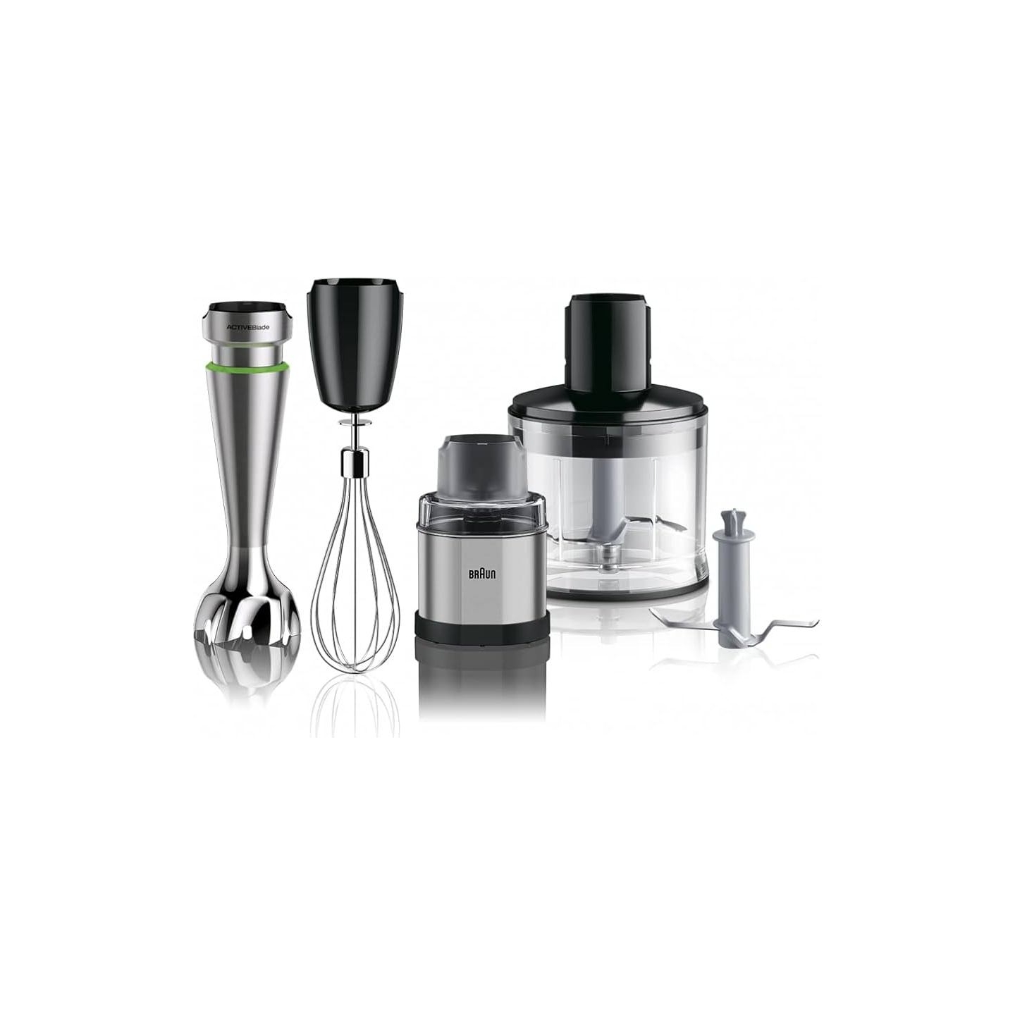 Braun | Hand Blender | MQ9138XI MultiQuick 9 | Hand Blender | 1200 W | Number of speeds 3 | Chopper | Ice crushing | Black/Stain