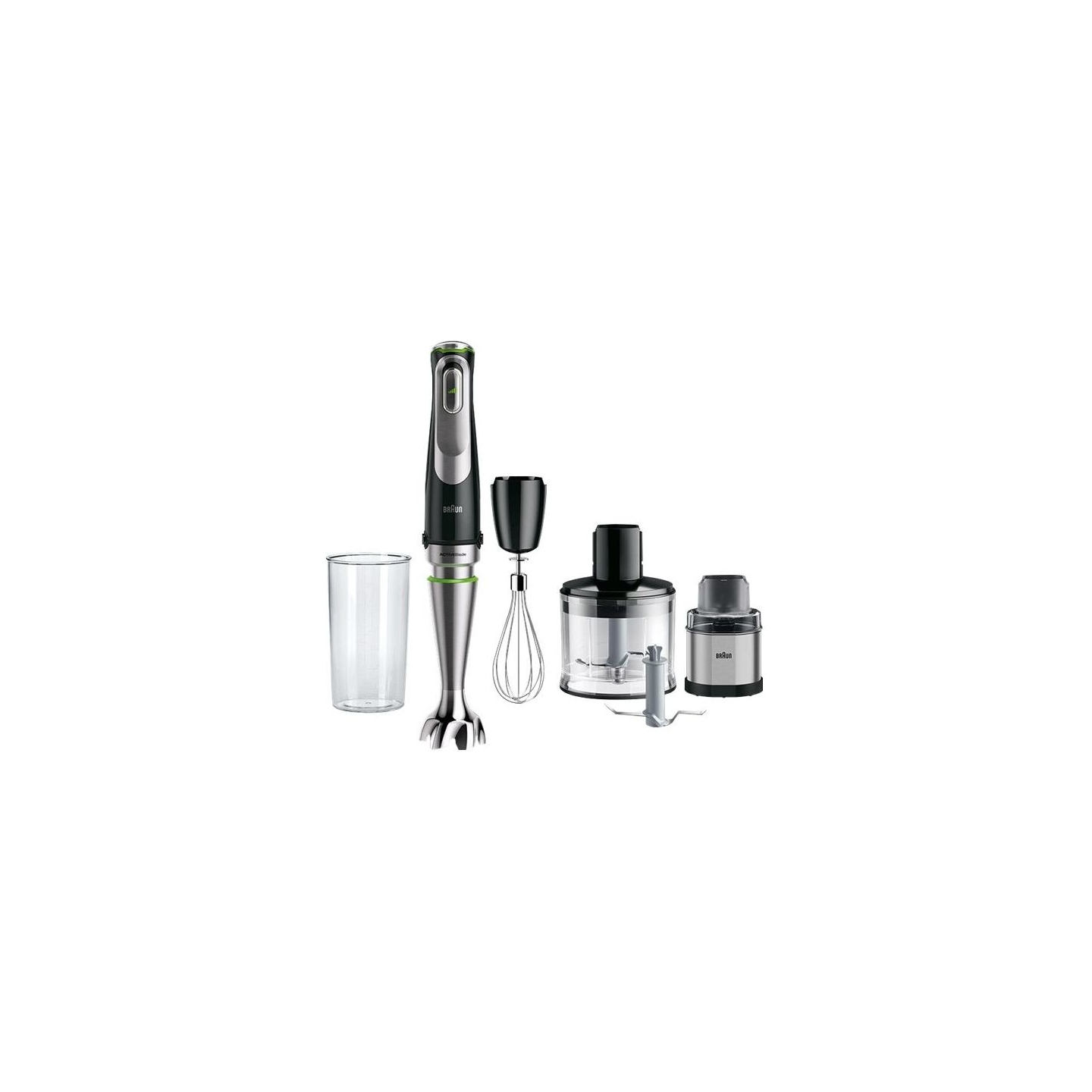 Braun | Hand Blender | MQ9138XI MultiQuick 9 | Hand Blender | 1200 W | Number of speeds 3 | Chopper | Ice crushing | Black/Stain