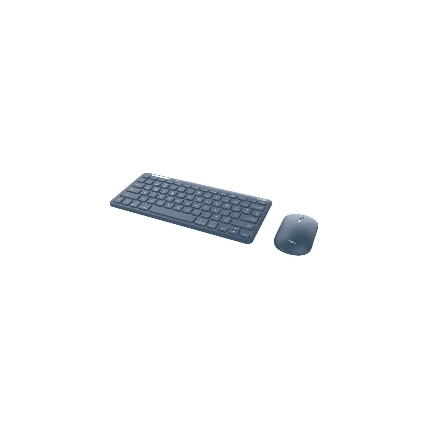 Trust KEYBOARD +MOUSE WRL LYRA/BLUE 24937 TRUST