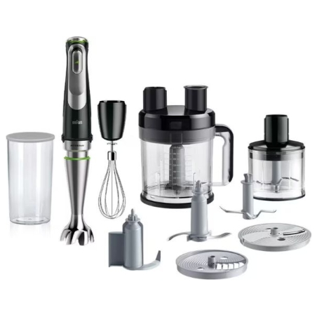 Braun MultiQuick 9 MQ9195XLI | Hand Blender | 1200 W | Number of speeds 3 | Black/Stainless Steel