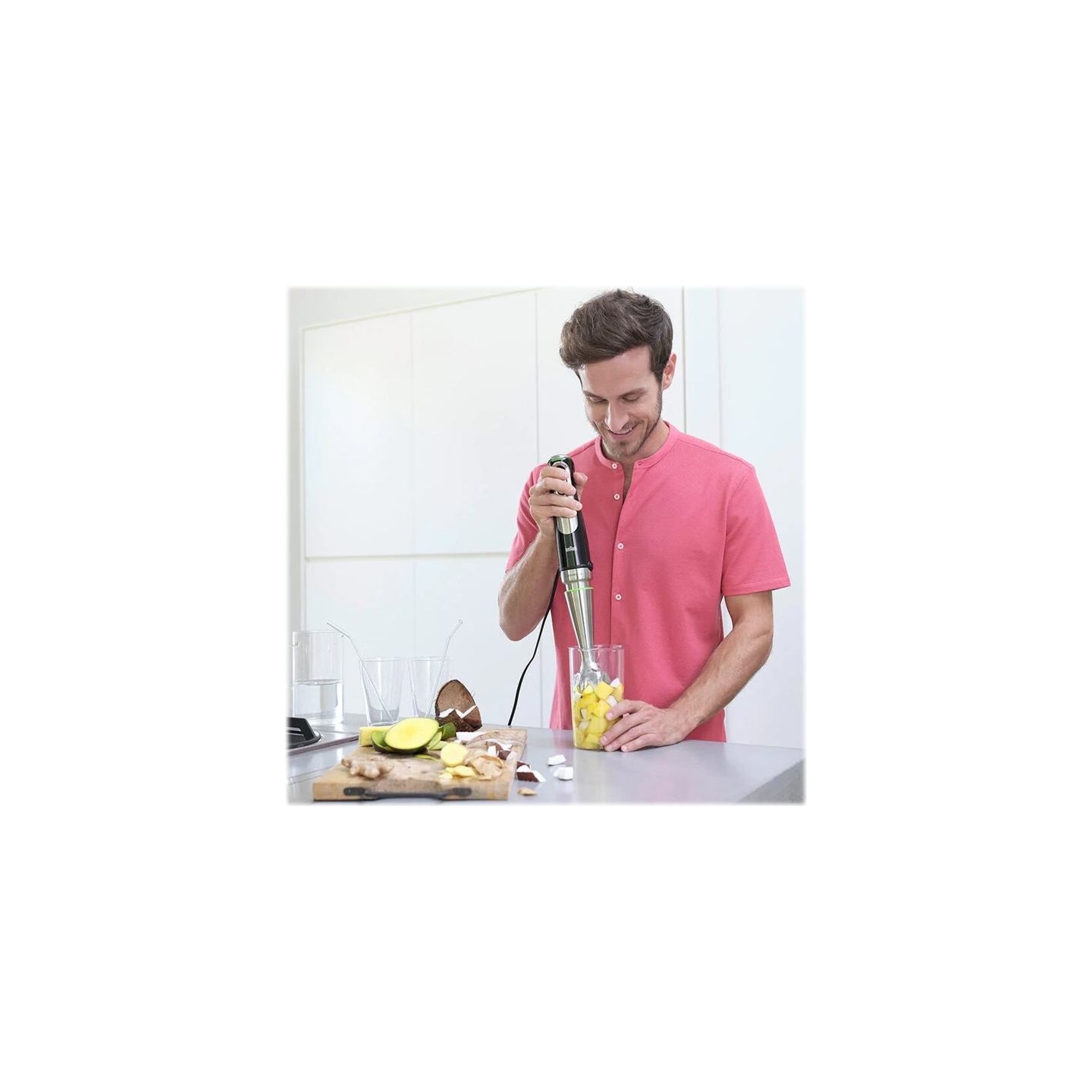 Braun MultiQuick 9 MQ9195XLI | Hand Blender | 1200 W | Number of speeds 3 | Black/Stainless Steel