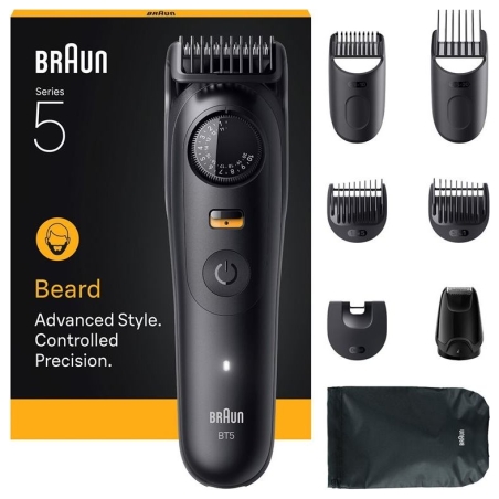 Braun Beard Trimmer | Series 5 BT5560 | Cordless | Number of length steps 40