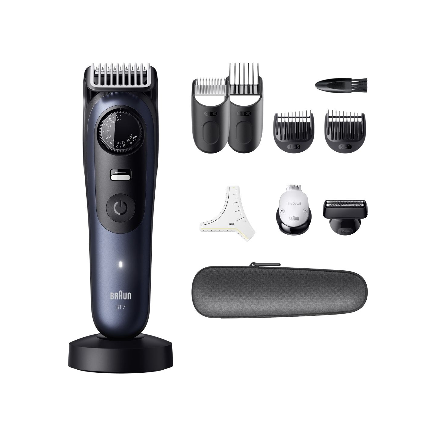 Braun Beard Trimmer | Series 7 BT7540 | Cordless | Number of length steps 40