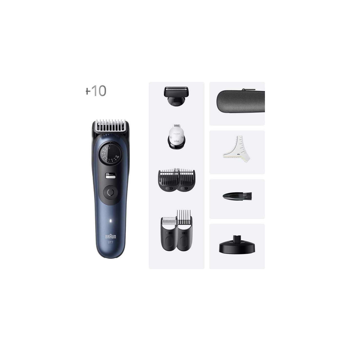 Braun Beard Trimmer | Series 7 BT7540 | Cordless | Number of length steps 40