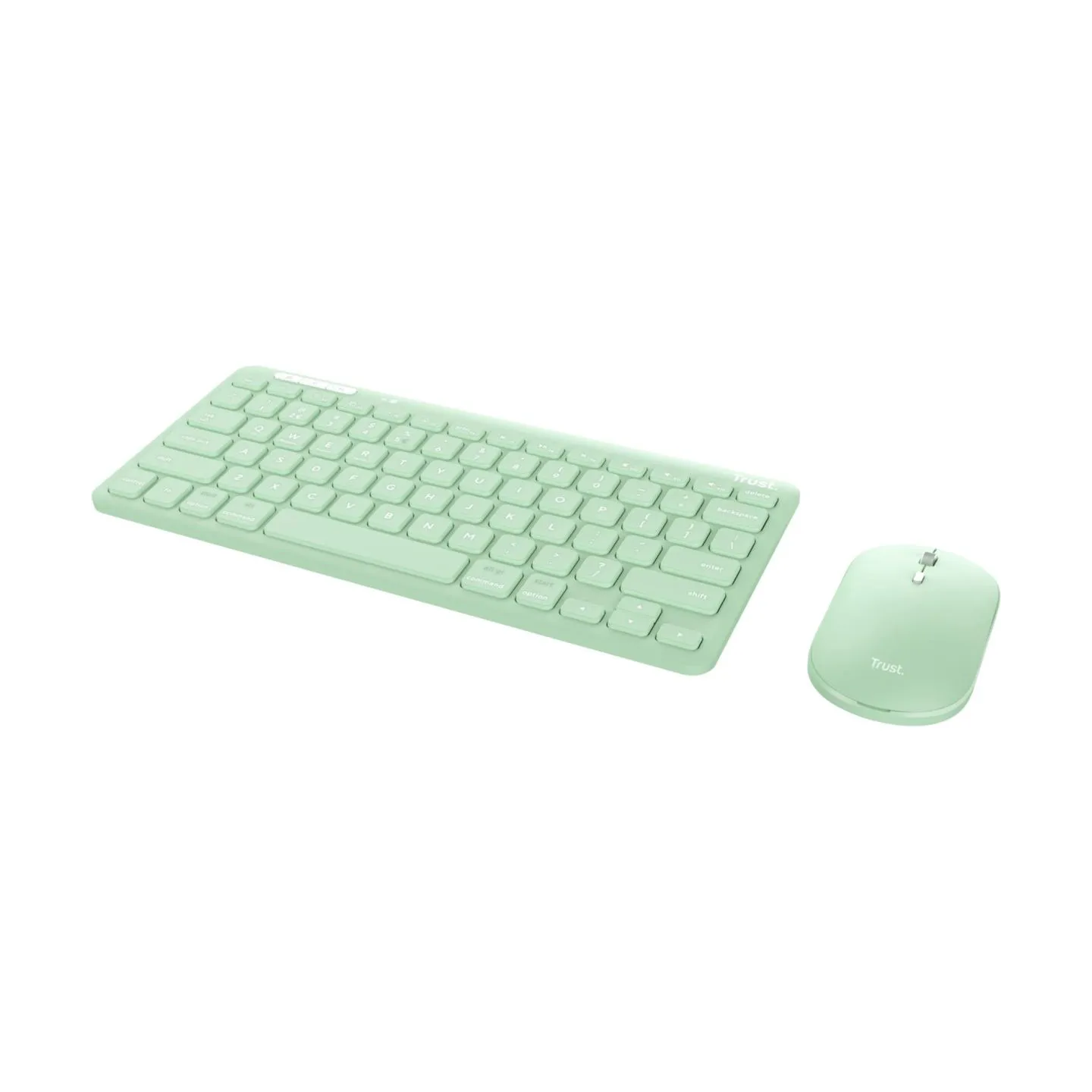 Trust KEYBOARD +MOUSE WRL LYRA/GREEN 24942 TRUST