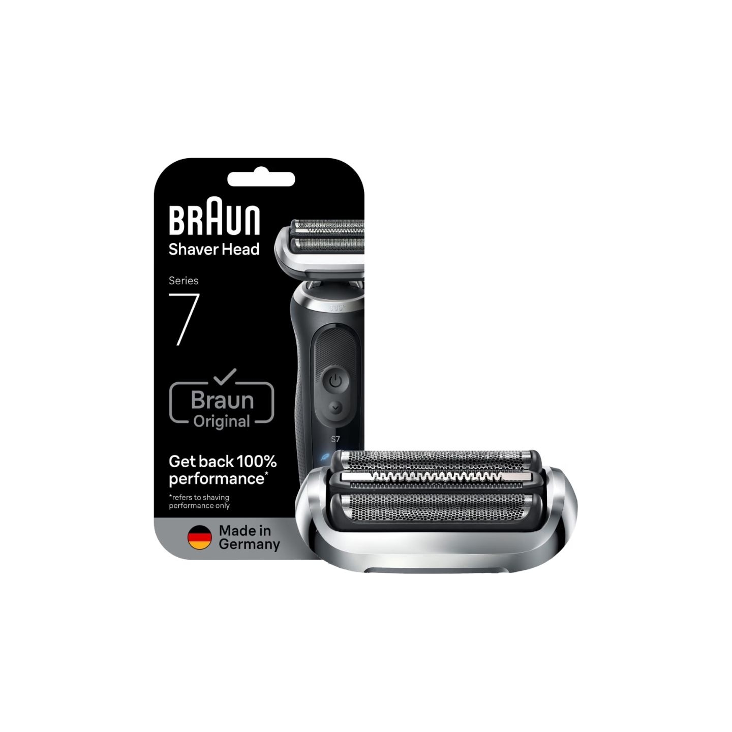 Braun 74S Shaver Replacement Head Series 7, Silver