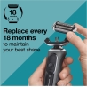 Braun 74S Shaver Replacement Head Series 7, Silver