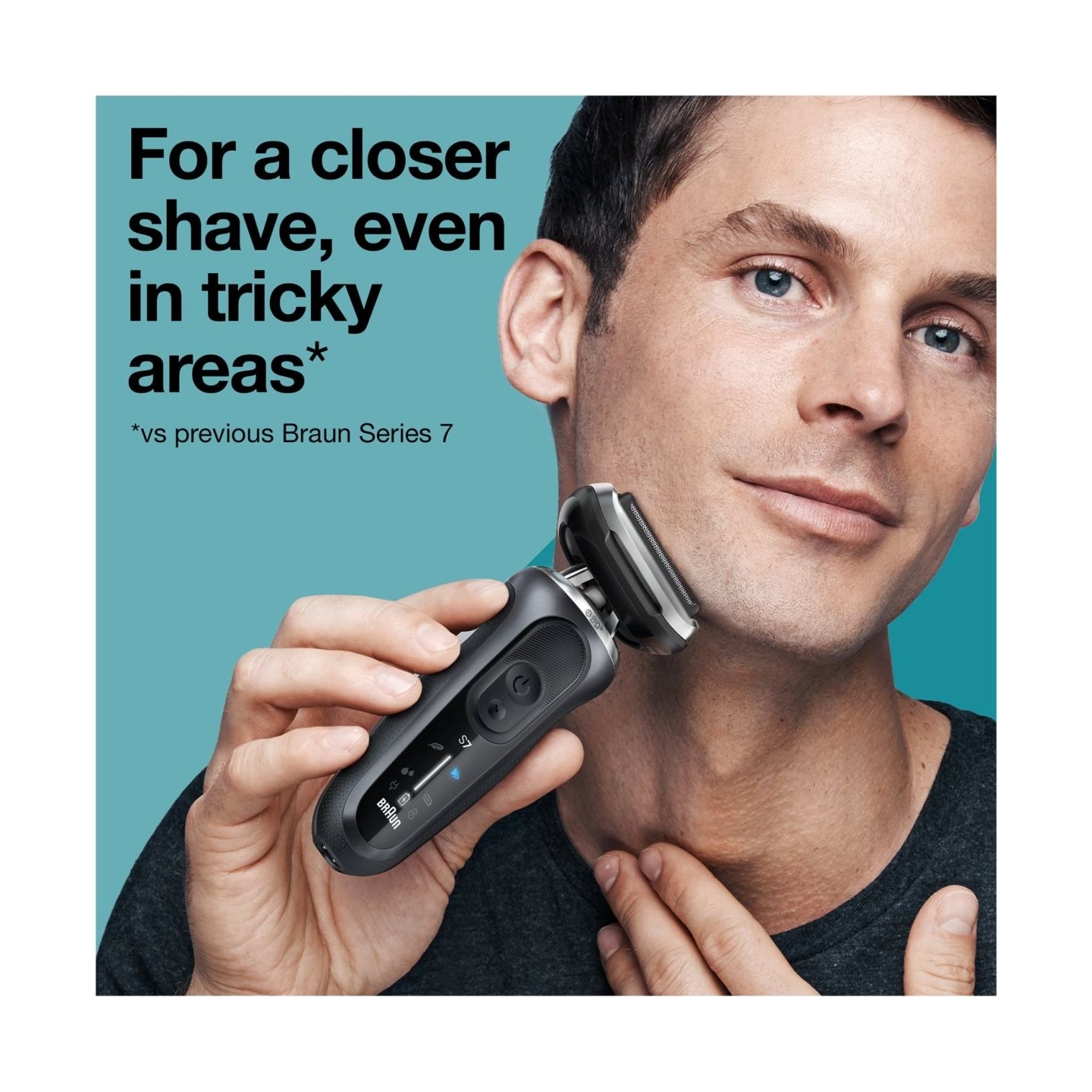 Braun 74S Shaver Replacement Head Series 7, Silver
