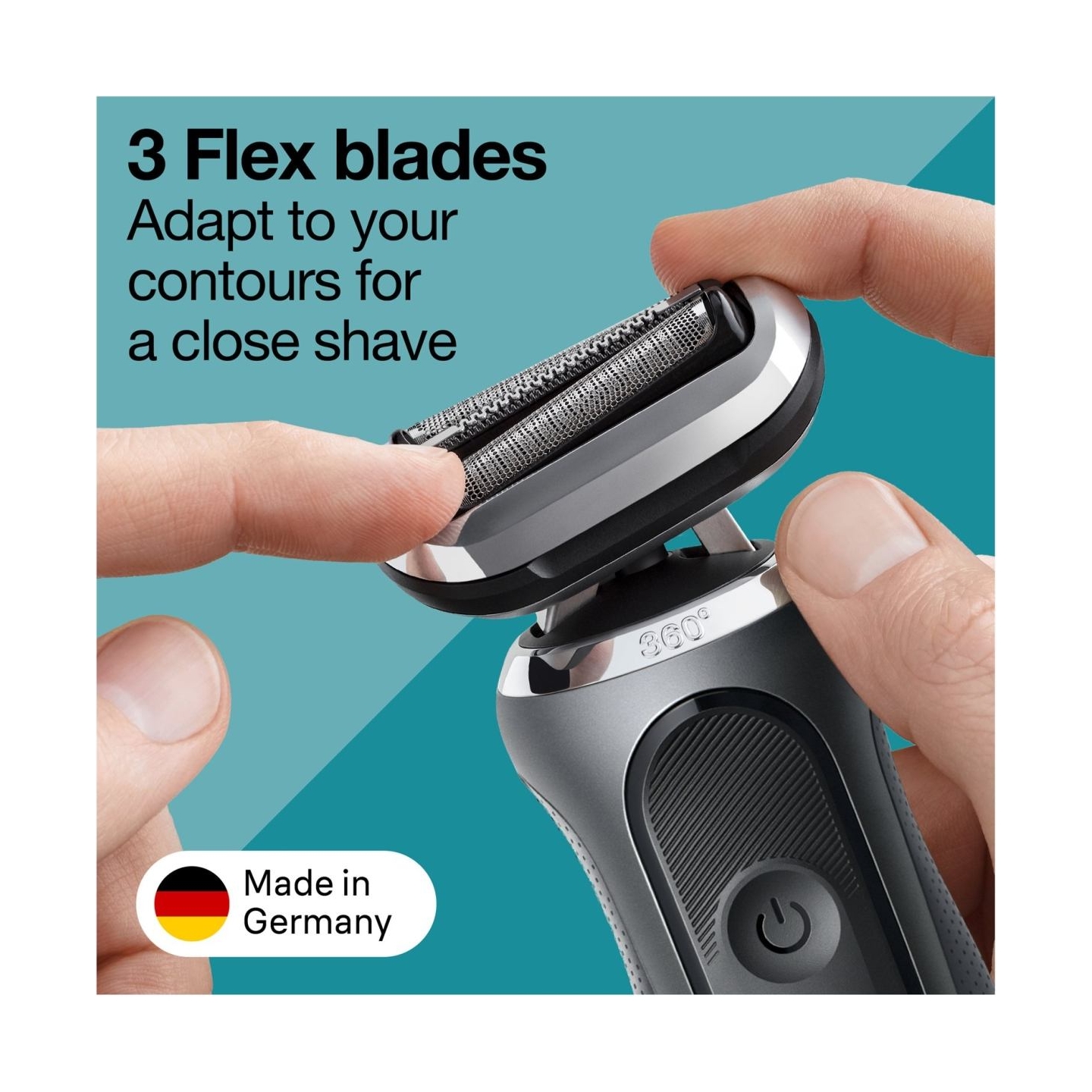 Braun 74S Shaver Replacement Head Series 7, Silver