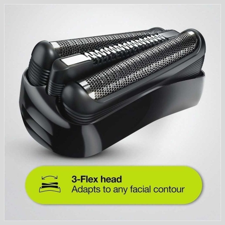 Braun Shaver | 300BT Series 3 | Operating time (max) 30 min | NiMH | Black