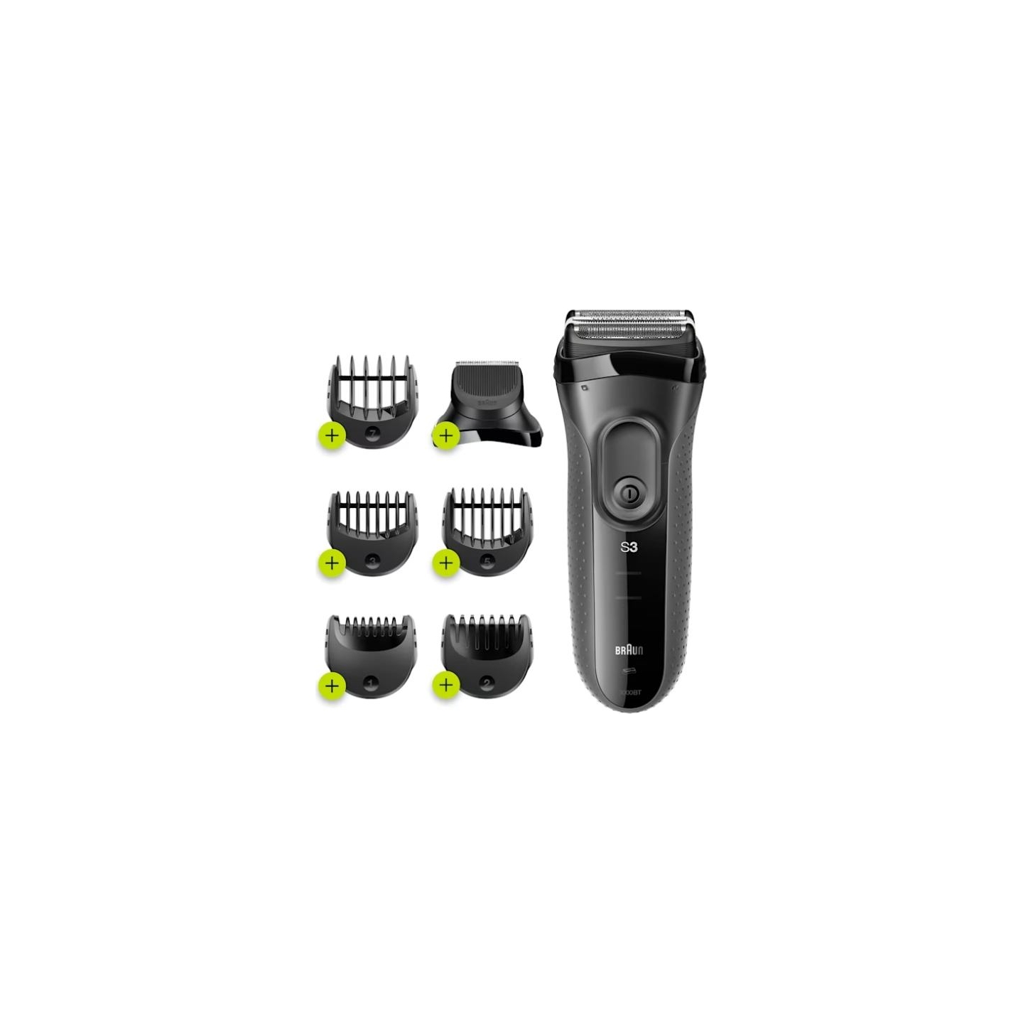 Braun Shave&Style Shaver | 3000BT Series 3 | Operating time (max) 45 min | NiMH | Black