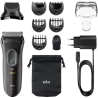 Braun Shave&Style Shaver | 3000BT Series 3 | Operating time (max) 45 min | NiMH | Black