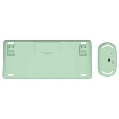 Trust KEYBOARD +MOUSE WRL LYRA/GREEN 24942 TRUST