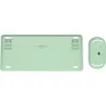 Trust KEYBOARD +MOUSE WRL LYRA/GREEN 24942 TRUST