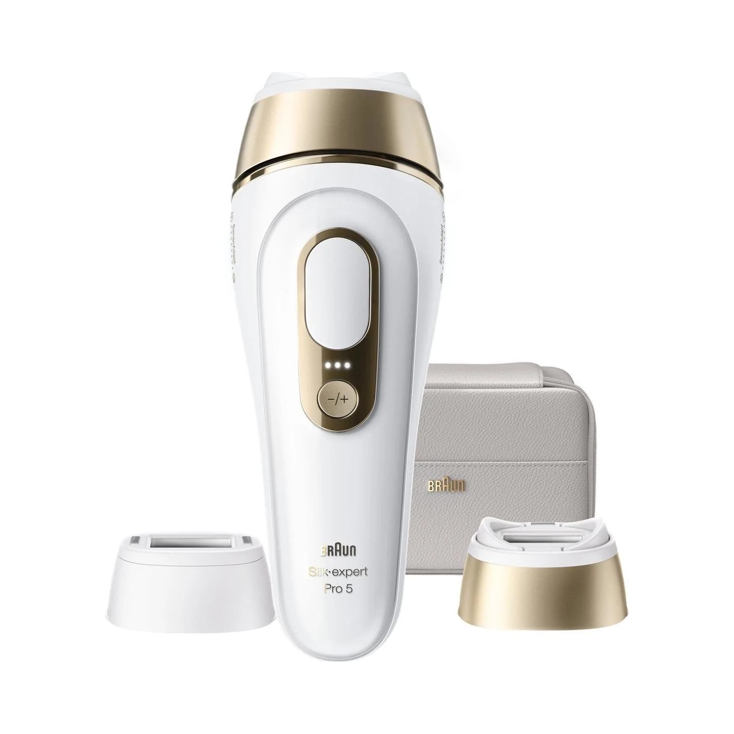 Braun IPL Epilator | Silk expert Pro 5 PL5210 | Number of power levels 3 | White/Gold