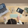 Trust KEYBOARD +MOUSE WRL LYRA/GREEN 24942 TRUST