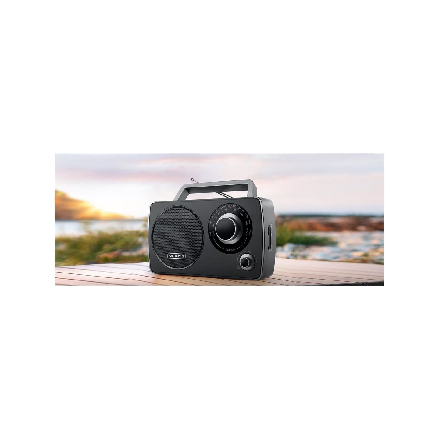 Muse | Portable Radio | M-075 R | AUX in
