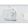 Muse | Portable Radio | M-051RW | AUX in | White