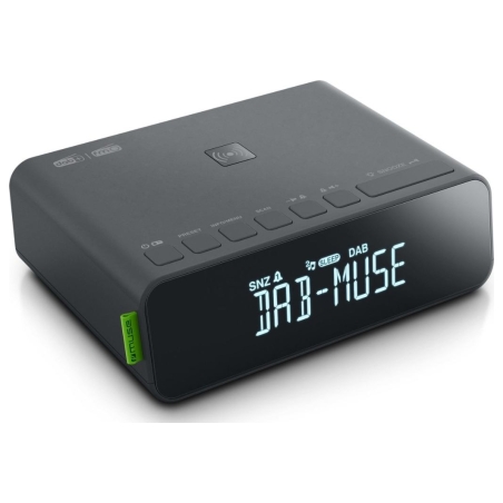Muse | DAB+/FM RDS Radio | M-175 DBI | Alarm function | AUX in | Black