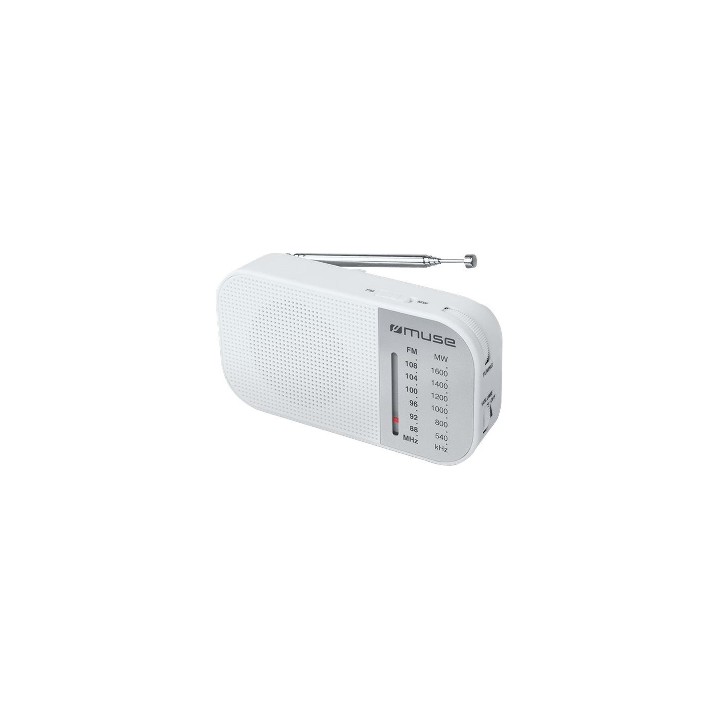 Muse | M-025 RW | Portable radio | White