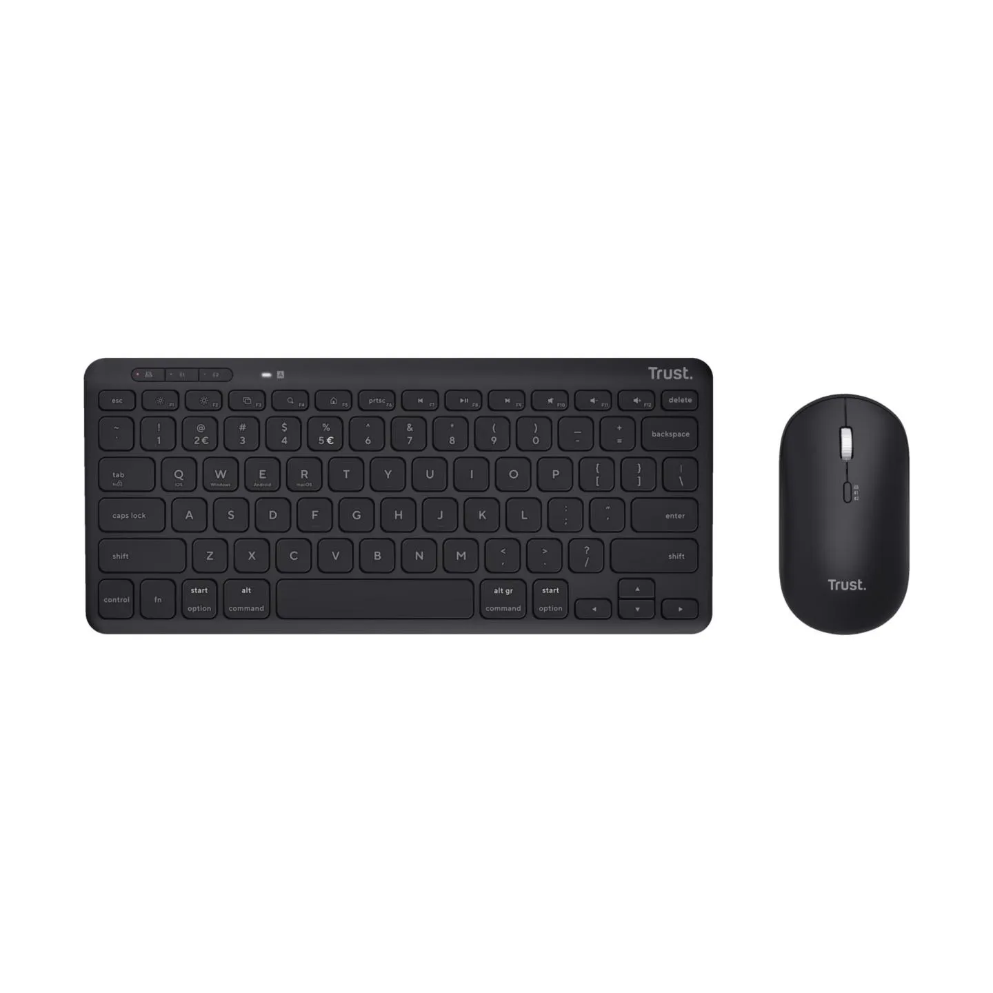 Trust KEYBOARD +MOUSE WRL OPT. EN/LYRA 24843 TRUST