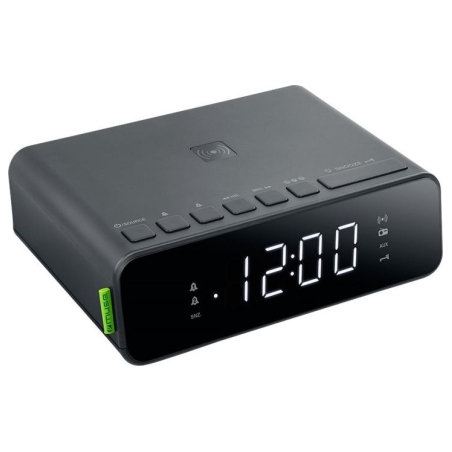 Muse | Alarm function | M-175 WI | AUX in | Alarm Clock | Black