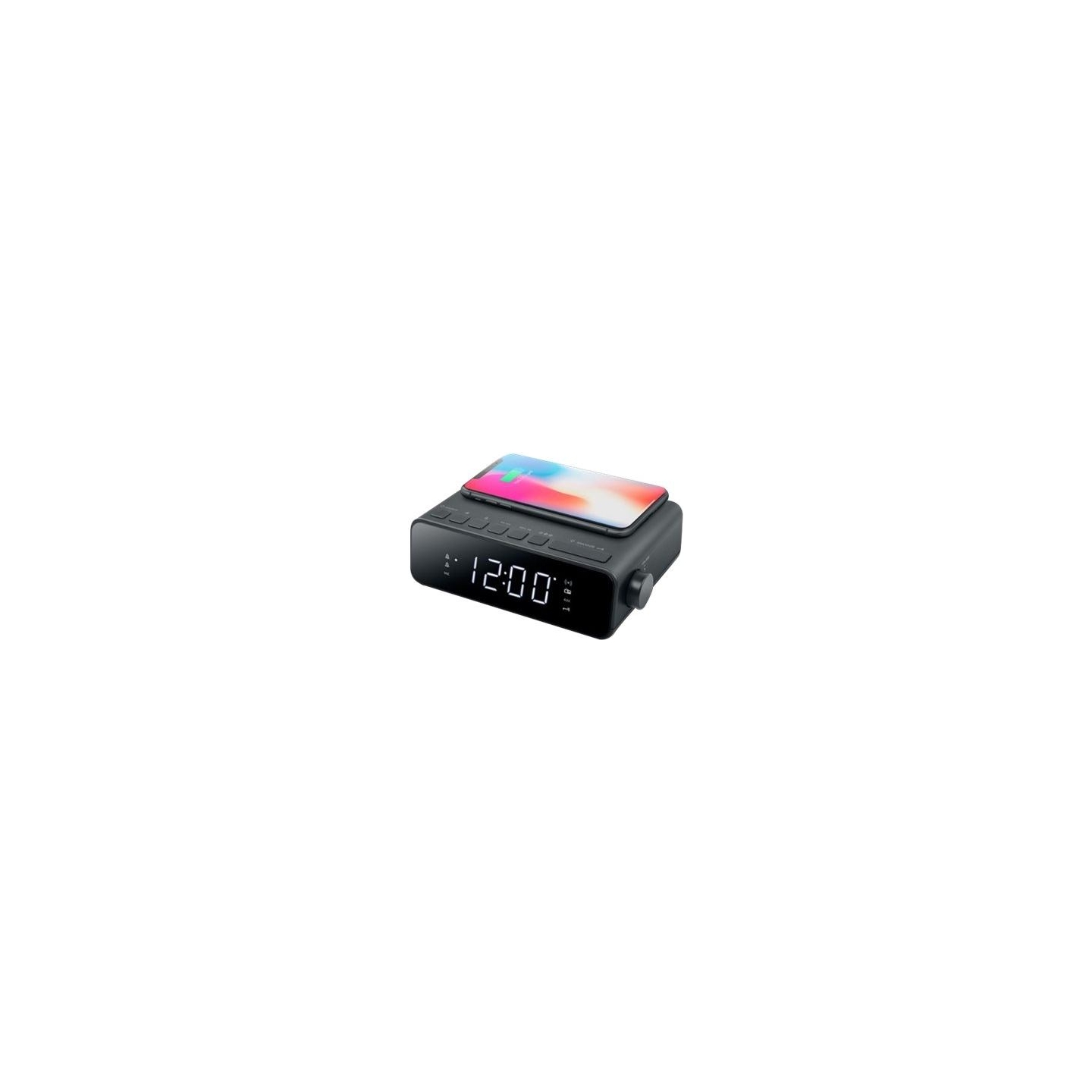 Muse | Alarm function | M-175 WI | AUX in | Alarm Clock | Black