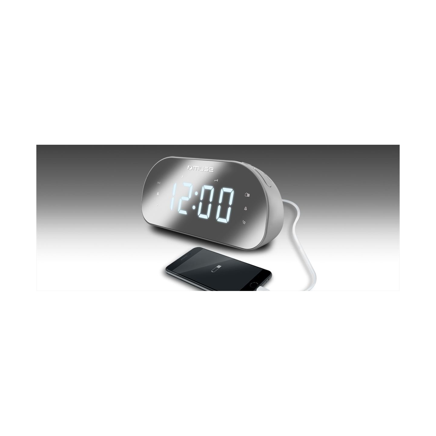 Muse | Clock radio | M-170CMR | Alarm function