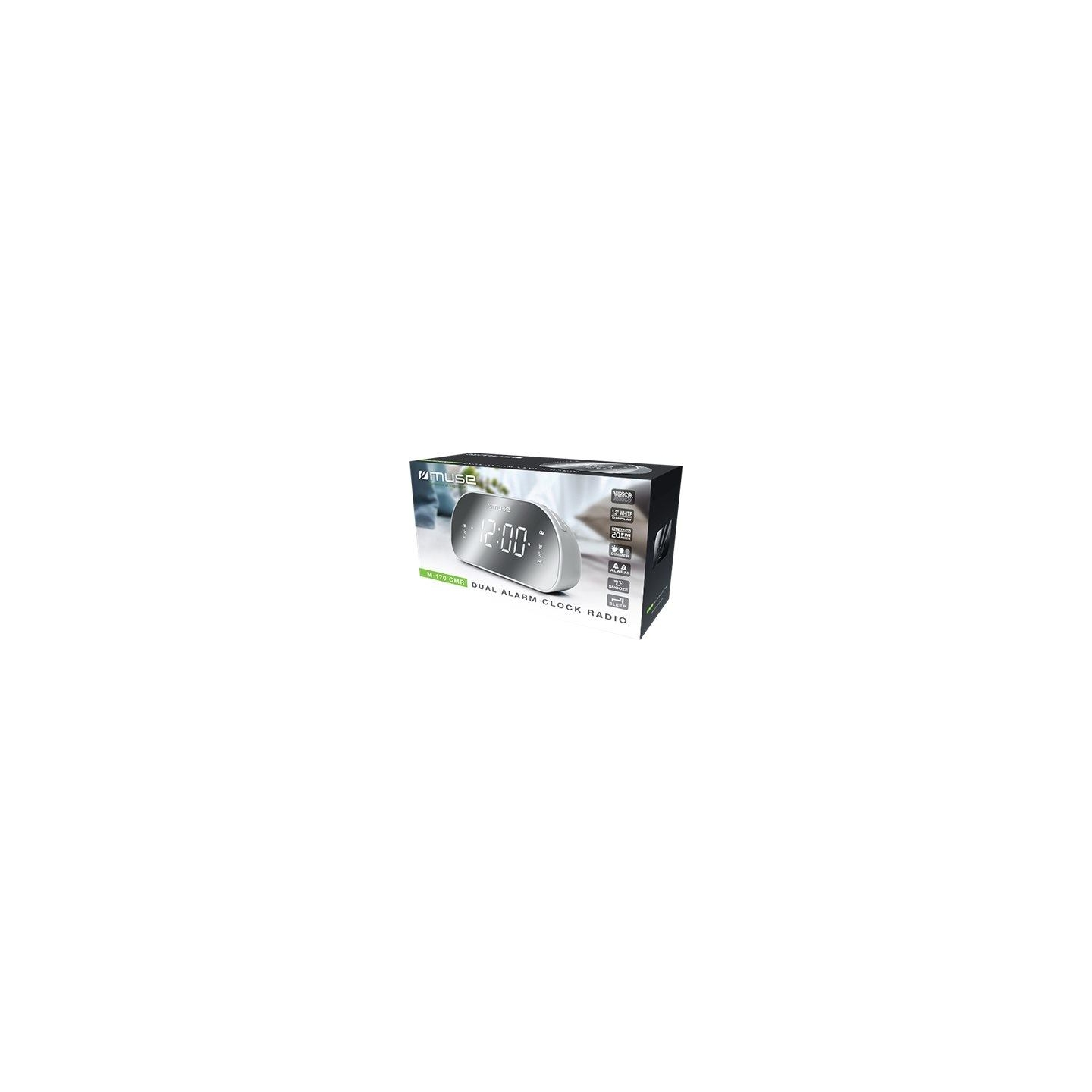 Muse | Clock radio | M-170CMR | Alarm function