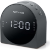 Muse | Dual Alarm Clock radio PLL | M-185CR | AUX in | Black