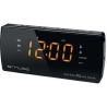Muse | Dual Alarm Clock radio PLL | M-185CR | AUX in | Black