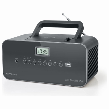 Muse | Portable radio | M-28DG | AUX in | Grey