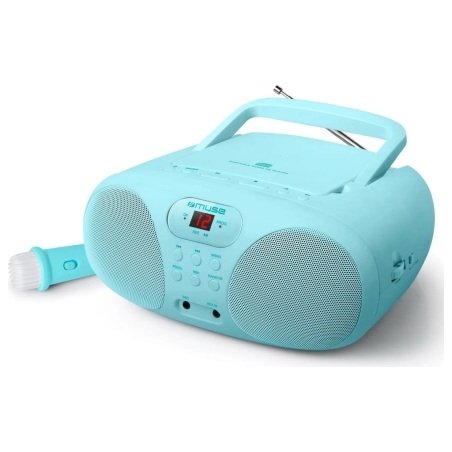 Muse | Portable Sing-A-Long Radio CD Player | MD-203 KB | AUX in | CD player | FM radio