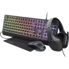 Trust KEYBOARD +MOUSE GXT792 QUADROX/4-IN-1 BUNDLE ENG 25155 TRUST