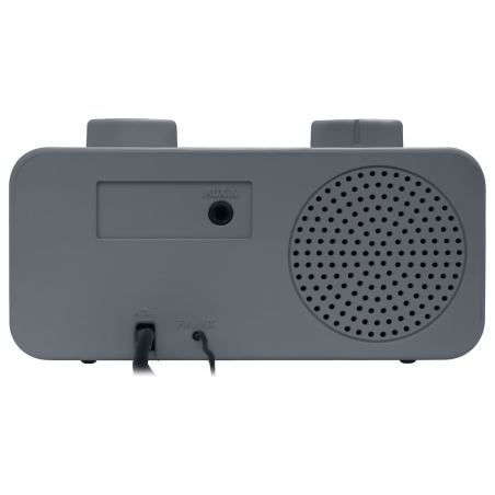 Muse Dual Alarm Clock Radio | M-17 LG | Alarm function | AUX in
