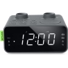 Muse Dual Alarm Clock Radio | M-17 LG | Alarm function | AUX in