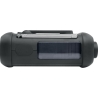 Muse | Portable Solar Radio with Crank and Flashlight | MH-08 MB | AUX in | Bluetooth | FM radio
