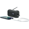 Muse | Portable Solar Radio with Crank and Flashlight | MH-08 MB | AUX in | Bluetooth | FM radio