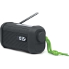Muse | Portable Solar Radio with Crank and Flashlight | MH-08 MB | AUX in | Bluetooth | FM radio