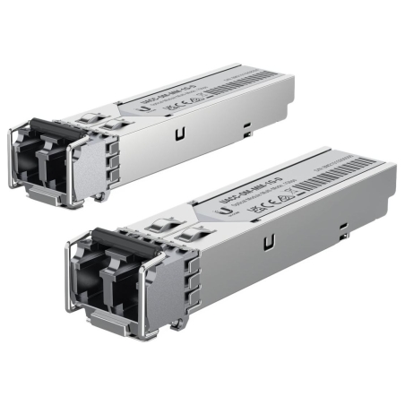 Ubiquiti | UF-MM-1G | SFP | Multi-Mode Fiber | Dual LC | 10/100/1000 Mbit/s | Wavelength 850 nm | Maximum transfer distance 550 