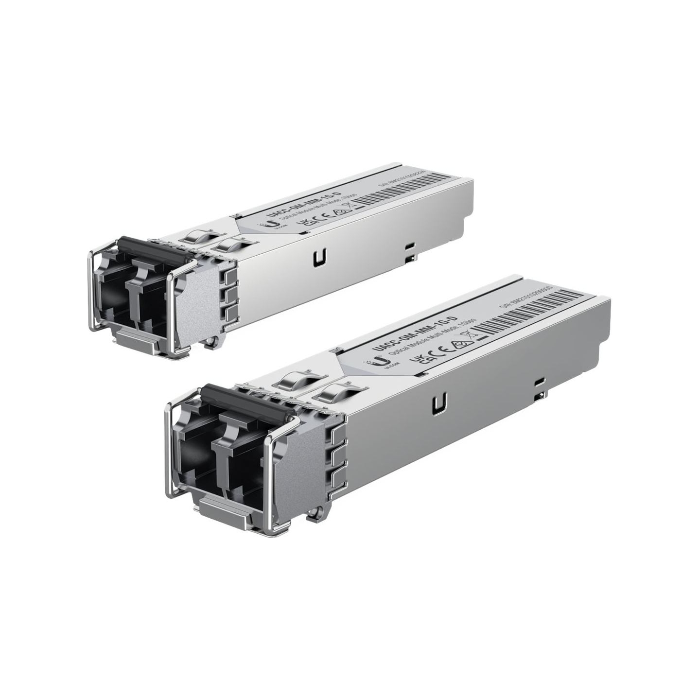 Ubiquiti | UF-MM-1G | SFP | Multi-Mode Fiber | Dual LC | 10/100/1000 Mbit/s | Wavelength 850 nm | Maximum transfer distance 550 