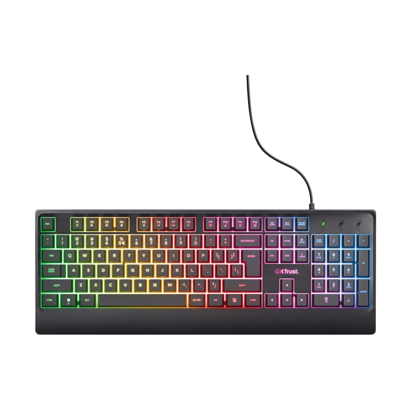 Trust KEYBOARD +MOUSE GXT792 QUADROX/4-IN-1 BUNDLE ENG 25155 TRUST