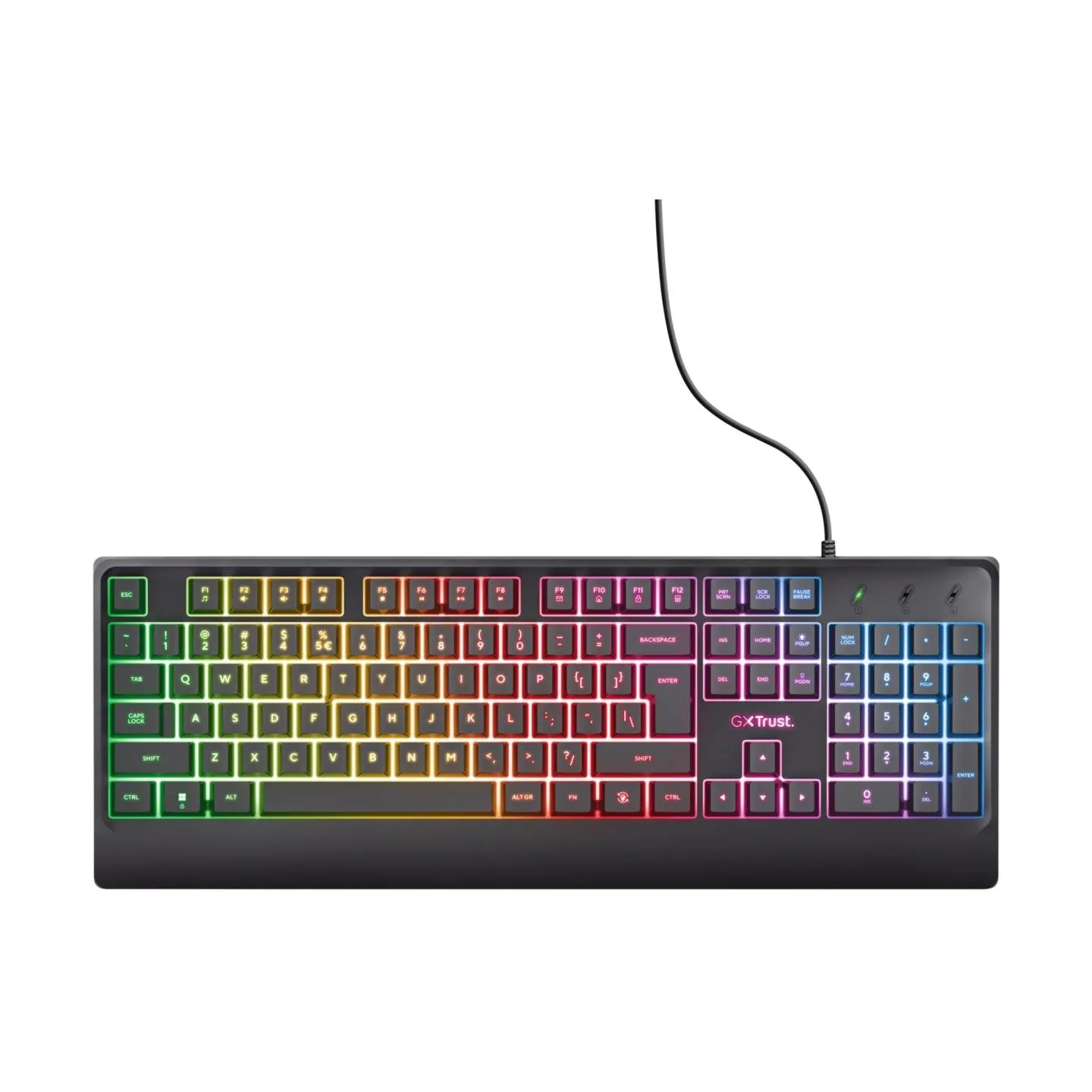 Trust KEYBOARD +MOUSE GXT792 QUADROX/4-IN-1 BUNDLE ENG 25155 TRUST
