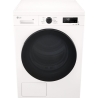 LG Dryer Machine | RHX1009NWB | Energy efficiency class C | Front loading | 9 kg | LED | Heat pump | Depth 66 cm | Wi-Fi | White